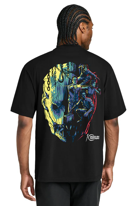 Dead by Daylight - 10th Anniversary – Heavyweight Color T-Shirt - Image 3