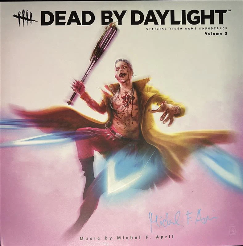 Dead By Daylight Soundtrack Volume 3 (Red Splatter - Signed edition) - Dead by Daylight Exclusive