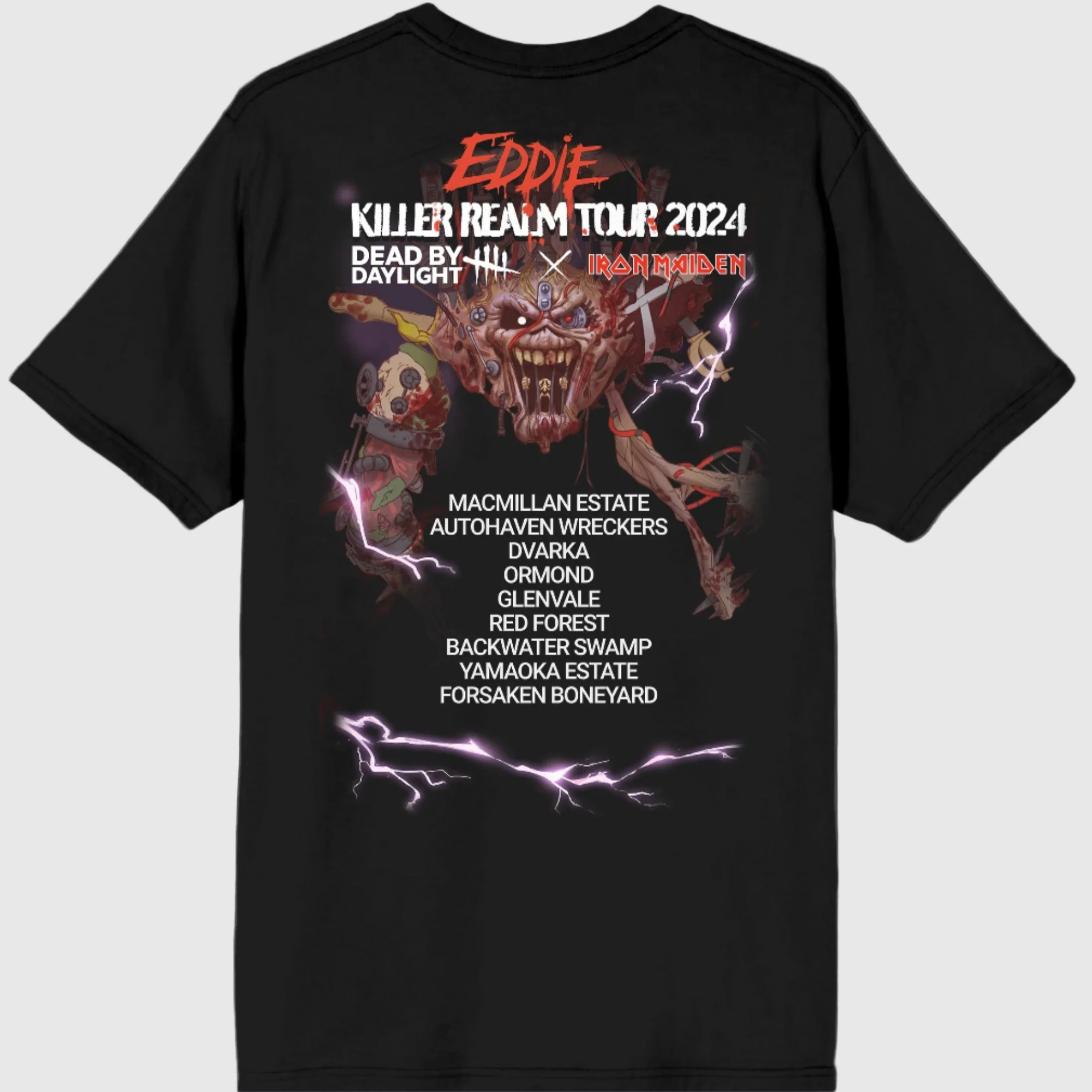 Dead by Daylight x Iron Maiden Eddie's Live Shirt - Image 2