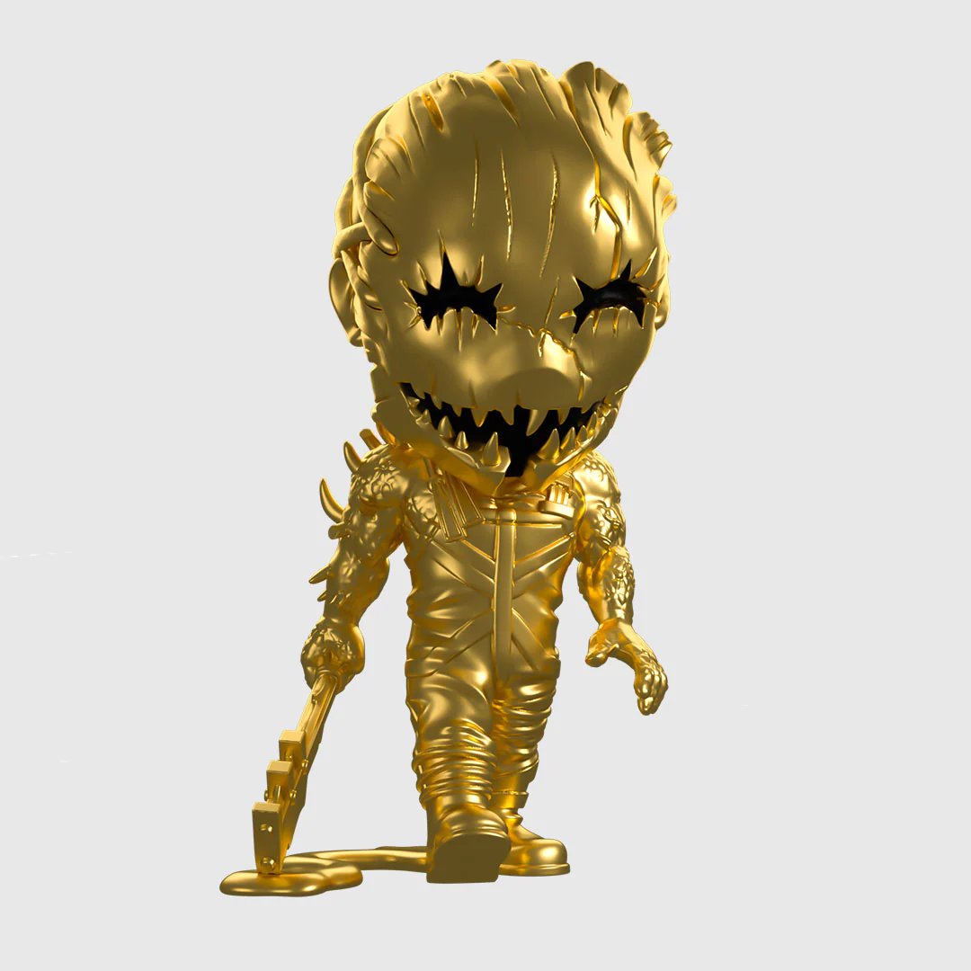 Dead by Daylight x Youtooz - 10th anniversary - The Golden Trapper Figure - Image 2