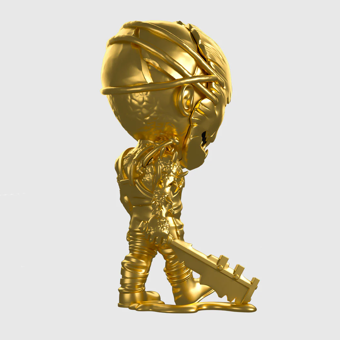 Dead by Daylight x Youtooz - 10th anniversary - The Golden Trapper Figure - Image 5