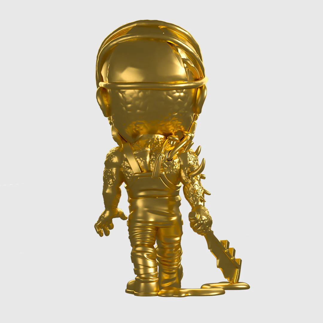 Dead by Daylight x Youtooz - 10th anniversary - The Golden Trapper Figure - Image 6