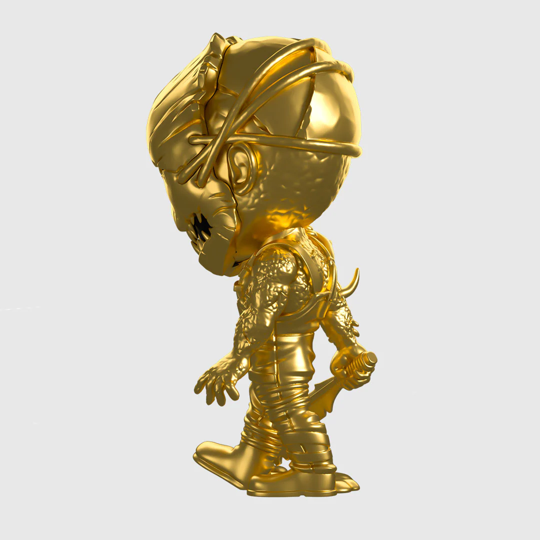 Dead by Daylight x Youtooz - 10th anniversary - The Golden Trapper Figure - Image 7