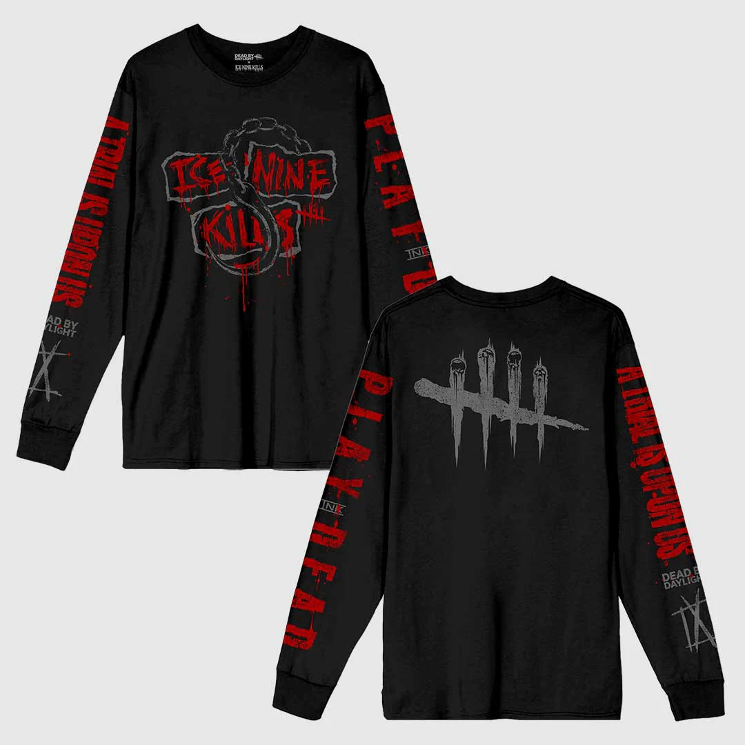 Dead by Daylight x Ice Nine Kills - Hooked on a Feeling Long Sleeve T-shirt - Image 3