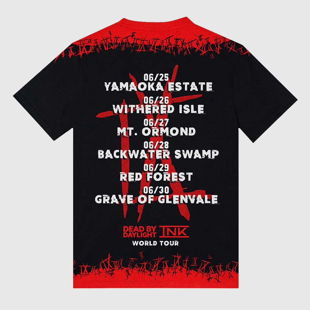 Dead by Daylight x Ice Nine Kills - Dead by Daylight Tour Replica Tee - Image 2