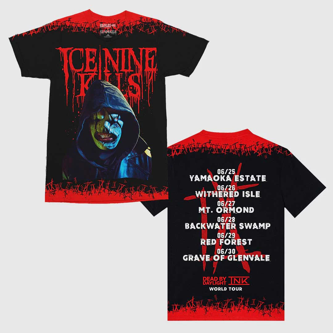 Dead by Daylight x Ice Nine Kills - Dead by Daylight Tour Replica Tee - Image 3