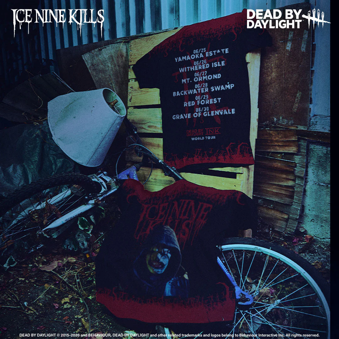 Dead by Daylight x Ice Nine Kills - Dead by Daylight Tour Replica Tee - Image 4