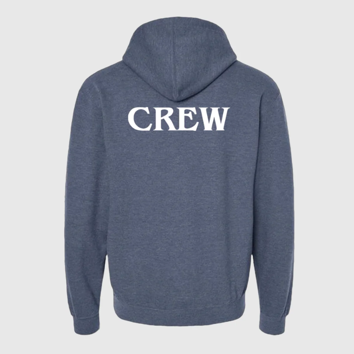 Murder Mill Fleece Hooded Sweatshirt - Heather Denim - Image 2